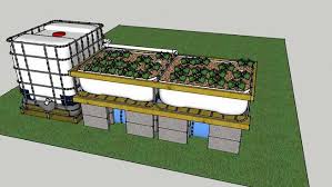 Large Preview Of 3d Model Of 2 Bed Ibc Aquaponics System Largeaquaponicssystem Aquaponics Aquaponics System Sustainable Garden