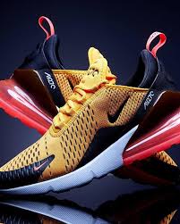 The Nike Air Max 270 Tiger Is About To Blow Up In A New Striking Yellow Red And Black Colourway Hit The Lin Sandalias De Nike Zapatos De Chicas Calzado Nike