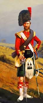 Royal Scots Fusilier Guards And The 42nd Highlanders At The Battle Of Alma Crimean War Crimean War Scottish Clothing British Uniforms