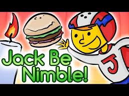 Jack Be Nimble, Jack Be Quick 🕯️ A Nursery Rhyme for PreSchool Kids SEQUEL  🛹 Cool School