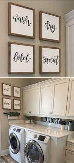 Laundry Room Sign Laundry Sign Wash Dry Fold Repeat Sign Reclaimed Wood Sign Mudroom Signs L Laundry Room Wall Decor Laundry Room Signs Laundry Signs