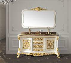 This single vanity comes in four classic colors and boasts a solid carrara marble top and ceramic oval sink. High Quality Antique Bathroom Cabinet With Mirror And Sink Classic Bathroom Vanity Bathroom Furniture Antique Bathroom Cabinet Bathroom Cabinetquality Bathroom Cabinets Aliexpress