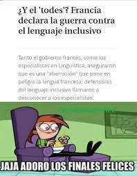 The best meme creator online! Top Memes De Lenguaje Inclusivo En Espanol Memedroid