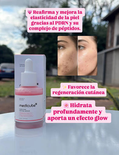 ✨ Amores, tenía que hablaros de este sérum "PDRN Pink Peptide" de Medicube porque se ha convertido en uno de esos productos que disfruto muchísimo usar cada noche.⠀ ⠀ Desde que lo