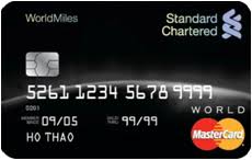 Standard chartered worldmiles world mastercard credit card: Ä'Äƒng Ky Tháº» Tin Dá»¥ng Quá»'c Táº¿ Standard Chartered Priority Worldmiles