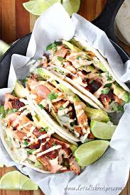 Maybe you would like to learn more about one of these? Chile Lime Salmon Tacos Let S Dish Recipes