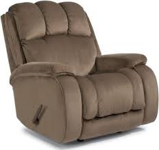 Flexsteel Huron Tan Rocker Recliner Recliner Chair Recliner Leather Reclining Sofa