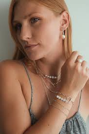 Keshi Pearl Necklace, Dainty Baroque Pearl Necklace Choker, Delicate  Necklace for Women, Bridesmaid Necklace, Handmade Unique Jewelry