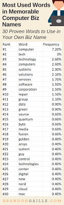 List Of 250 Catchy Computer Business Names Brandongaille Com
