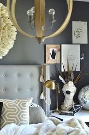 Our Wood White And Gray Bedroom Nesting Place Grey And Gold Bedroom Gold Bedroom Simple Bedroom