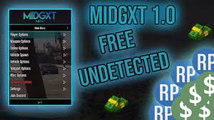 Gta 5 Online Pc 1 50 Midgxt 1 0 Mod Menu Free Download Tutorial Undetected Gta 5 Online Gta 5 Gta