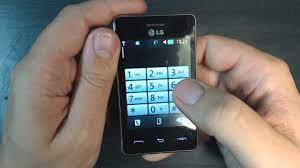 Lg T385 factory reset - YouTube