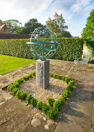 Bronze Sundial Bronze Armillary Sphere Armillary Sphere Contemporary Garden Garden Set