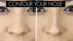 Surprisingly, matin actually advises against contouring with bronzer, since bronzer is often formulated with a warmer hue, which may not look like a natural shadow on all skin tones. How To Contour Your Nose Make Your Nose Look Smaller Youtube