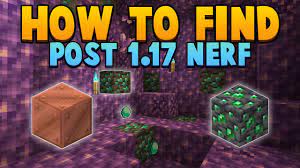 The new material arrives in the upcoming minecraft 1.17 caves and cliffs update and as part of mojang's promise to the community to spruce up the cave and. Minecraft 1 17 How To Find Diamonds Copper Deepslate Youtube
