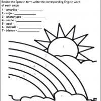 Foreign language site for children. Colors In Spanish