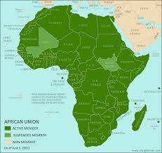 Check spelling or type a new query. Map Which Countries Are In The African Union Political Geography Now