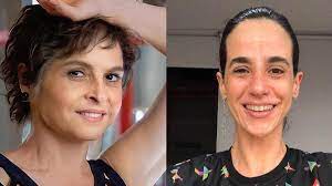 Drica Moraes comemora mês do Orgulho LGBTQIA+ e surge dando selinho em  Mariana Lima