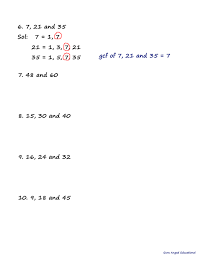 Worksheets for the greatest common factor (gfc) and least common multiple (lcm) of numbers you can create free printable worksheets for finding the greatest common factor (gfc) and least common multiple (lcm) of up to 6 different numbers. 4th Grade Math Finding Gcf Worksheets Steemit