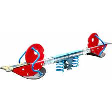 A structure composed of a plank, balanced in the middle, used as a game in which one person goes up as the other goes down; Seesaw Meaning Of Seesaw In Longman Dictionary Of Contemporary English Ldoce
