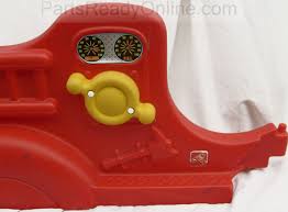 Boasting primary colors, the coordinating set includes a comforter, flat sheet, fitted sheet, and a standard/queen. Step 2 Fire Engine Toddler Bed Right Replacement Part Fire Truck Bed Right Side Partsreadyonline Com