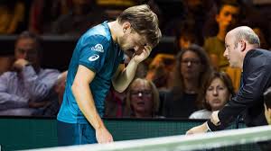 David goffin is a belgian professional tennis player who is currently ranked world. Watch David Goffin In Hospital After Freak Injury To Eye In Match Against Grigor Dimitrov The National
