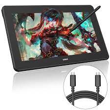 Amazon.com: UGEE U1600 15.4 Inch Drawing Tablet with Screen USB C to USB-C  Cable 5FT Support 3 in 1 Type C Fast Charging Cable Compatible with Art  Drawing Tablets : Electronics