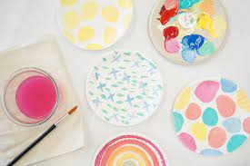Painting And Drawing Paper Plate Craft Tinkerlab #use paper plates with high edges.