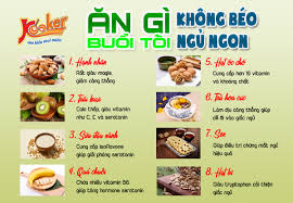 Top 8 món ăn buổi tối vừa không béo vừa ngủ ngon