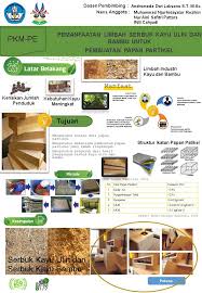 Gambar diatas menunjukkan hubungan penambahan bahan pengeras gypsum terhadap kerapatan papan partikel dimana nilai kerapatan papan partikel tertinggi yaitu pada penambahan 12,5% gypsum yaitu sebesar 1,905 gram/ml, sedangkan nilai kerapatan terendah adalah pada perbandingan tanpa penambahan gypsum yaitu sebesar 1,490 gram/ml. Pemanfaatan Limbah Serbuk Kayu Ulin Dan Bambu Untuk Pembuatan Papan Partikel Institut Teknologi Kalimantan
