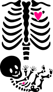 Make Unique Full Maternity Skeleton X Ray Mp Design Ideas Printed With Pictures On Shirts For Birthday Gift Hicustom Net