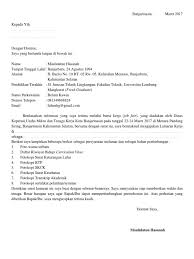 Contoh surat lamaran kerja simple tulis tangan untuk fresh graduate. Contoh Surat Lamaran Kerja Ob Tulis Tangan Contoh Lif Co Id