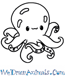 Octapus drawing adorable octopus octopus drawing simple. How To Draw A Cute Octopus