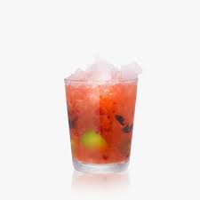 strawberry vodka drink with belvedere vodka