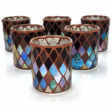 Shop target for candle holders you will love at great low prices. 6 X Official Yankee Mosaic Glass Votive Candle Holders Yankee Bundles