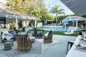 Take A Tour Of Christina Anstead S Dreamy Modern California Farmhouse Backyard Inspo Outdoor Patio Space Backyard Pool