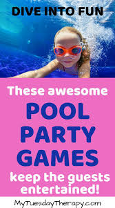 Fun Pool Party Games In 2020 Pool Party Games Pool Birthday Party Pool Party