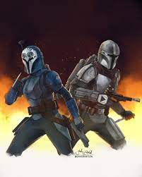 Jake Bartok On Twitter Bo Katan Star Wars Poster Star Wars Artwork