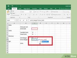 How To Do A Break Even Chart In Excel With Pictures Wikihow