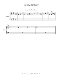 Everyone needs to know how to play happy birthday on the here are two super easy versions of happy birthday in middle c position. Happy Birthday Easy Key Of C Piano By Digital Sheet Music For Individual Part Sheet Music Single Solo Part Download Print S0 274869 Sheet Music Plus