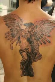Angel tattoo, angel tattoo designs, angel tattoo designs for men, angel tattoo wings, angel tattoo stencils, devil angel tattoo, devil and angel tattoo, fallen angel tattoo, baby angel tattoo, angel tattoo pics, back angel tattoo, angel tattoo on back, angel tattoo picture. 25 Beautiful Angel Tattoo Designs With Images Styles At Life
