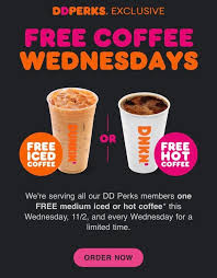 Seeing how we love doing brand battles, there couldn't be a better time to compare america's favorite coffee chains by way of a social listening analysis. Expired Ymmv Dunkin Donuts Free Medium Coffee Every Wednesday Until End Of Year Ct Ma Nh Ny Ri Vt Az Ca Co Ia Il In Ks Mo Nc Ne Nh Nm Ny