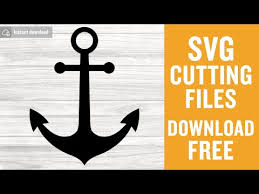 Anchor Svg Free Sea Svg Silhouette Cameo Instant Download Ocean Svg Shirt Design Boar Anchor Svg Sailor Svg Free Vector Files Dxf 0393 Freesvgplanet