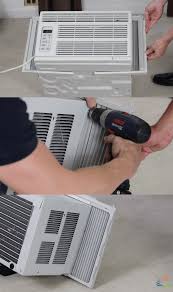 The air conditioner is designed to fit in a vertical opening window. How To Install A Window Air Conditioner