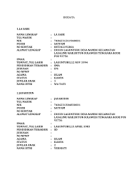Biodata Satpam