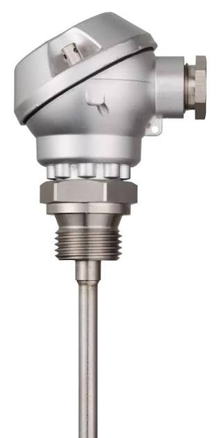 Screw-in RTD temperature probe With terminal head form J | JUMO Austria