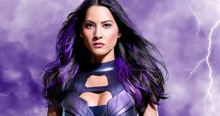 Olivia Munn Shows Her Psylocke Bruises In X Men Apocalypse Photo Psylocke Olivia Munn Avengers Girl