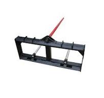 43'' Skid Steer Hay Spear Quick Tach