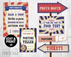 28 Vintage Circus Signs Printable Instant Download Direction Etsy Circus Signs Printable Signs Printing Websites
