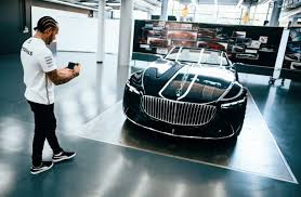 Vision mercedes‑maybach 6 cabriolet concept1. El Vision Mercedes Maybach 6 Cabriolet Y Hamilton Amor A Primera Vista Soymotor Com